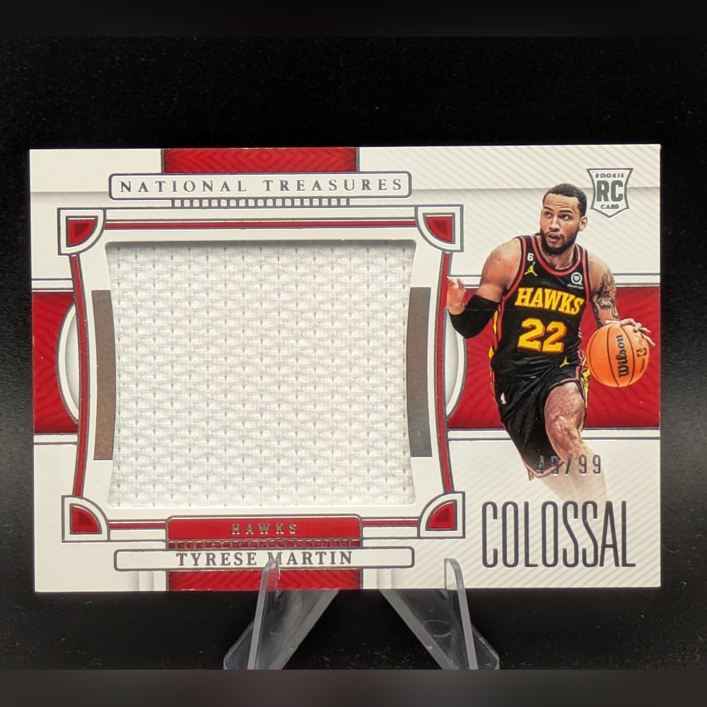 2022-23 National Treasures Colossal Rookies TYRESE MARTIN Patch RC /99 #CR-AMT